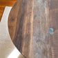 Rustic Round Table, Vintage Dining Room Table, Kitchen Island, Game Table, F