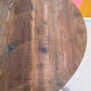 Rustic Round Table, Vintage Dining Room Table, Kitchen Island, Game Table, F