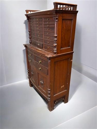 Vintage Cabinet - Apothecary Cabinet, Vintage Eye Doctor-Dental Cabinet, Medical Hospital Storage by The Old Grainery (Ame...