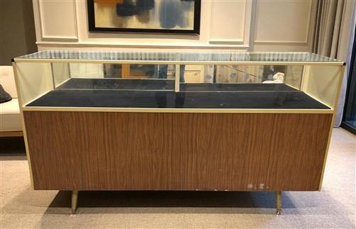 Store Counter - Castle Showcase Co Display Case, Vintage Floor Showcase, Retail Store Counter, B by The Old Grainery (cabi...