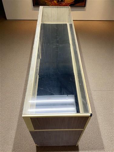 Store Counter - Castle Showcase Co Display Case, Vintage Floor Showcase, Retail Store Counter, B by The Old Grainery (cabi...