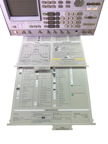 HP Model 3585A Spectrum Analyzer, 20Hz-40MHz, Vintage Ham Radio Lab, A