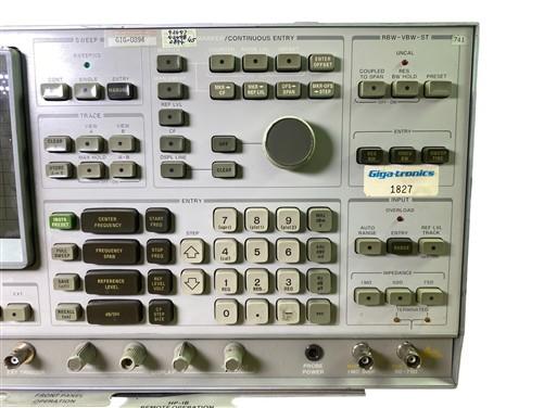 HP Model 3585A Spectrum Analyzer, 20Hz-40MHz, Vintage Ham Radio Lab, A