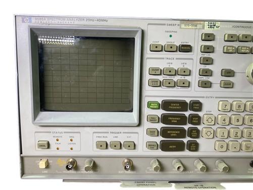 HP Model 3585A Spectrum Analyzer, 20Hz-40MHz, Vintage Ham Radio Lab, A