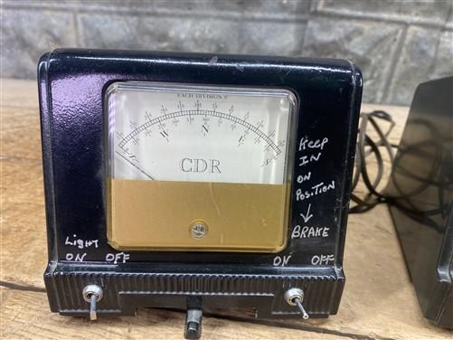 Two CDE Antenna Rotor Controllers, CDR Rotor Model HAM 115, Vintage Ham Radio