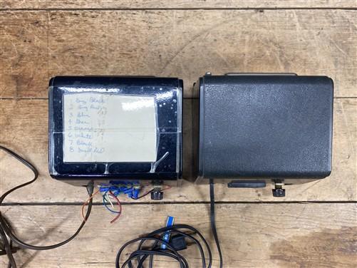Two CDE Antenna Rotor Controllers, CDR Rotor Model HAM 115, Vintage Ham Radio