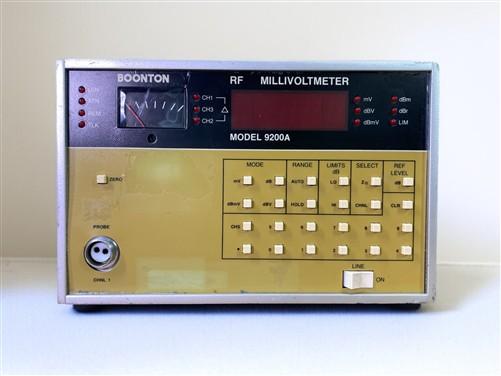 Ham Radio - Boonton 9200A RF Millivoltmeter, Vintage Ham Radio Lab Equipment by The Old Grainery (50 load, acb-160, acb-4)