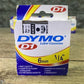 Ham Radio - Lot of 17 Dymo D1 43613 Label Cassettes 1/4" 6mm Black on White New Old Stock by The Old Grainery (50 load, ac...