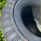 Garden urn - 39" Tall Cast Iron Fluted Urn, Flower Pot Planter, Garden Patio Yard Art, B8 by The Old Grainery (aluminum, A...