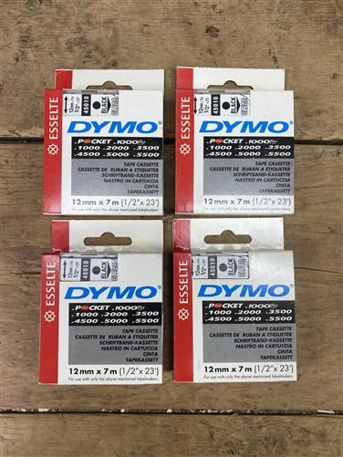 Ham Radio - Lot of 11 Dymo 43613, 45013, 45010, 43613 Label Cassette 1/4" 6mm ,1/2" 12mm NOS by The Old Grainery (50 load,...