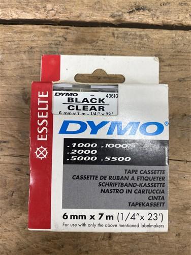 Ham Radio - Lot of 11 Dymo 43613, 45013, 45010, 43613 Label Cassette 1/4" 6mm ,1/2" 12mm NOS by The Old Grainery (50 load,...