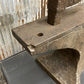 anvil - Vintage Blacksmith Anvil w/Hardy Tool, 127 lb Forging Anvil Depose, Farrier Tool by The Old Grainery (Anvil, Black...