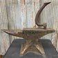 anvil - Vintage Blacksmith Anvil w/Hardy Tool, 127 lb Forging Anvil Depose, Farrier Tool by The Old Grainery (Anvil, Black...