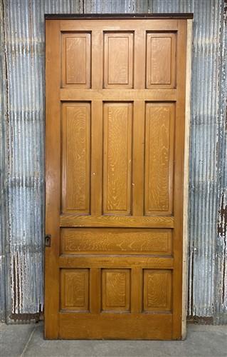 Vintage American Door (47.5x106.5) Ten Panel Interior Door, Pocket Door, AM82