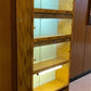Display Cabinet - Vintage Lighted Display Cabinet, Glass China Hutch, Store Display Case Shelves by The Old Grainery (cabi...