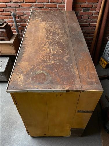Watchmaker Desk - Watchmaker Bench, Vintage Jewelers Workbench, Entry Hall Table, Industrial Age C by The Old Grainery (ar...