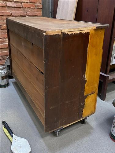 Watchmaker Desk - Watchmaker Bench, Vintage Jewelers Workbench, Entry Hall Table, Industrial Age C by The Old Grainery (ar...