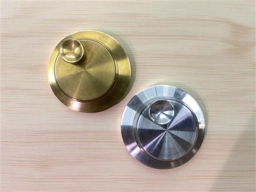 Ham Radio - Brass Stainless Steel Main Tuning Dial, Replacement Parts, Ham Radio Transceiver by The Old Grainery (50 load,...