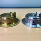 Ham Radio - Brass Stainless Steel Main Tuning Dial, Replacement Parts, Ham Radio Transceiver by The Old Grainery (50 load,...