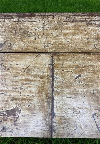10' Harvest Table, Primitive Rustic Dining Table, Vintage Farmhouse Table, B