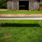 10' Harvest Table, Primitive Rustic Dining Table, Vintage Farmhouse Table, B