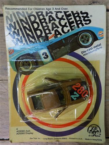 4 Zee Toys Windracers 1981 Die Cast Metal Cars Made in Hong Kong, Unopened A,