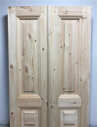 French Double Doors (32x80.5) Raised Panel Doors, European Styled Doors NM9-A