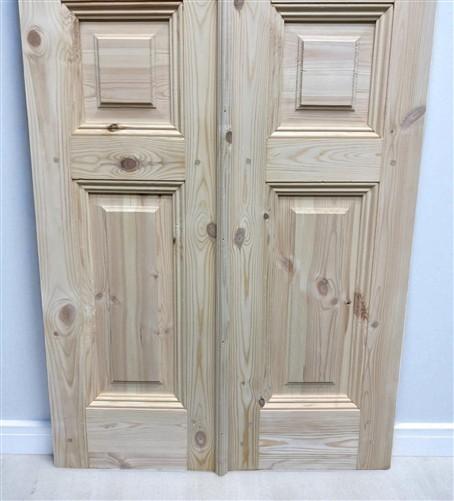 French Double Doors (32x80.5) Raised Panel Doors, European Styled Doors NM9-A
