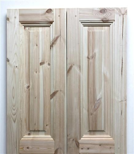 French Double Doors (32x80.5) Raised Panel Doors, European Styled Doors NM9-A