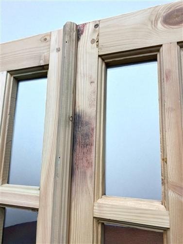 French Double Door (30.5x80.5) 8 Pane Glass Door European Styled EM40-A