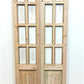 French Double Door (30.5x80.5) 8 Pane Glass Door European Styled EM40-A