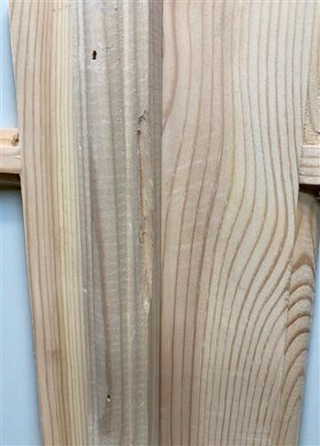 French Double Door (36x84.5) 4 Pane Glass Door European Styled EM13-A