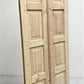 Arched French Double Doors (32x80.5) Panel Doors, European Styled Doors M7-A