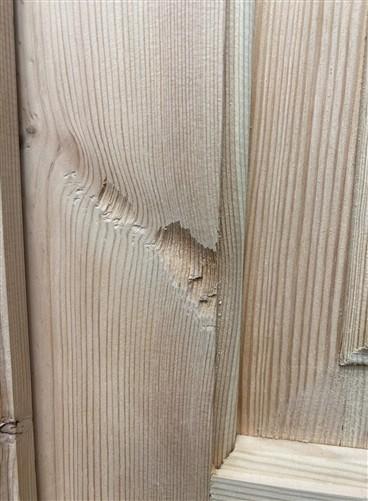 Arched French Double Doors (32x80.5) Panel Doors, European Styled Doors M7-A