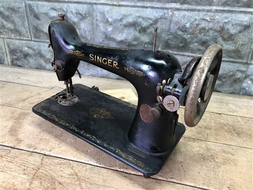 Sewing Machine - 1929 Singer Filigree Pattern Treadle Sewing Machine Head, Serial# AC863880, by The Old Grainery (1929, An...
