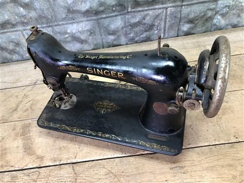 Sewing Machine - 1929 Singer Filigree Pattern Treadle Sewing Machine Head, Serial# AC863880, by The Old Grainery (1929, An...