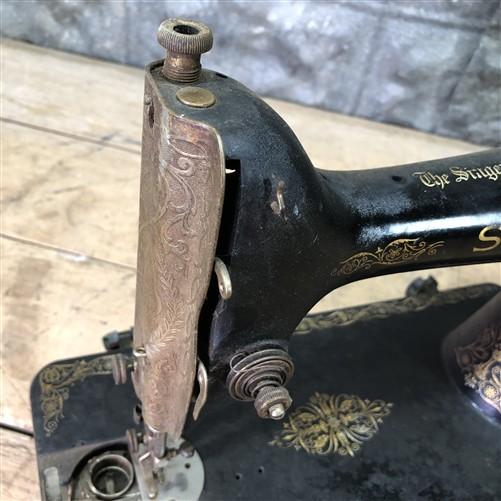Sewing Machine - 1929 Singer Filigree Pattern Treadle Sewing Machine Head, Serial# AC863880, by The Old Grainery (1929, An...