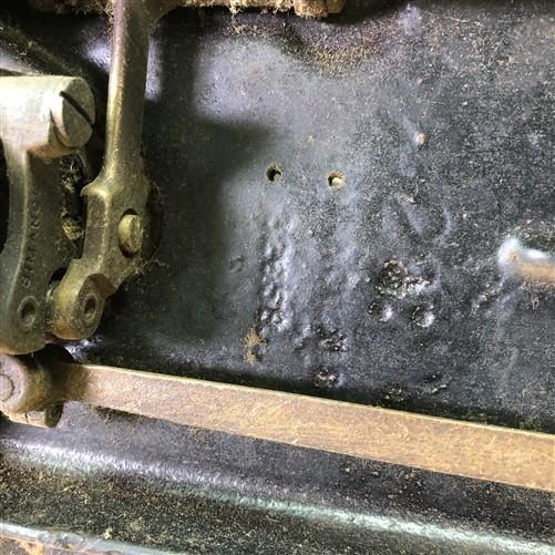 Sewing Machine - 1929 Singer Filigree Pattern Treadle Sewing Machine Head, Serial# AC863880, by The Old Grainery (1929, An...
