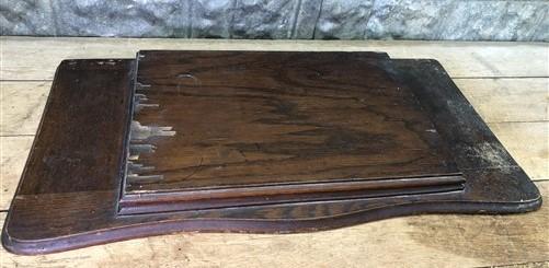 Singer Wood Table Top, Treadle Sewing Machine Base, Cabinet Part Vintage U, by The Old Grainery (brown, cabinet, decor)