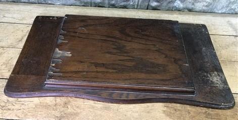 Singer Wood Table Top, Treadle Sewing Machine Base, Cabinet Part Vintage U, by The Old Grainery (brown, cabinet, decor)