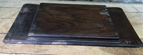 Singer Wood Table Top, Treadle Sewing Machine Base, Cabinet Part Vintage U, by The Old Grainery (brown, cabinet, decor)