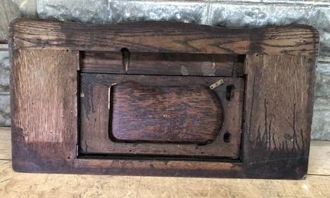 table top - Singer Wood Table Top, Treadle Sewing Machine Base, Cabinet Part Vintage V, by The Old Grainery (base, cabinet...