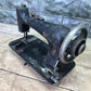 Sewing Machine - Antique Treadle Sewing Machine Head, Vintage Hand Crank Sewing Machine A, by The Old Grainery (antique, b...