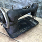 Sewing Machine - Antique Treadle Sewing Machine Head, Vintage Hand Crank Sewing Machine A, by The Old Grainery (antique, b...