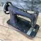 Sewing Machine - Antique Treadle Sewing Machine Head, Vintage Hand Crank Sewing Machine A, by The Old Grainery (antique, b...