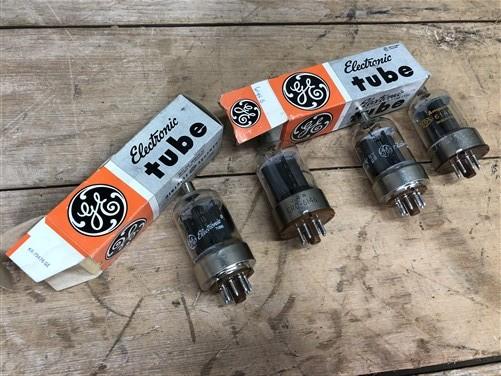 Ham Radio - Lot of 4 Vintage Vacuum Tubes GE RCA Amperex 6146, 6146A, 6146B Ham Radio NOS, A by The Old Grainery (6146, 61...