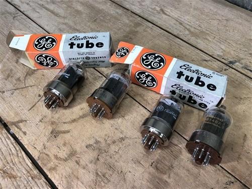 Ham Radio - Lot of 4 Vintage Vacuum Tubes GE RCA Amperex 6146, 6146A, 6146B Ham Radio NOS, A by The Old Grainery (6146, 61...