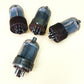 Lot of 4 Vintage Vacuum Tubes RCA 6883 GE 6146 Matsushita 7171, Ham Radio NOS, B