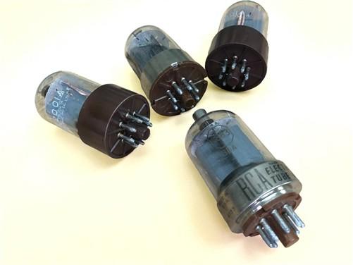 Lot of 4 Vintage Vacuum Tubes RCA 6883 GE 6146 Matsushita 7171, Ham Radio NOS, B