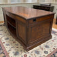 Desk - Drexel Heritage Executive Desk w/Matching File Cabinet, Vintage Office Furniture by The Old Grainery (Executive des...